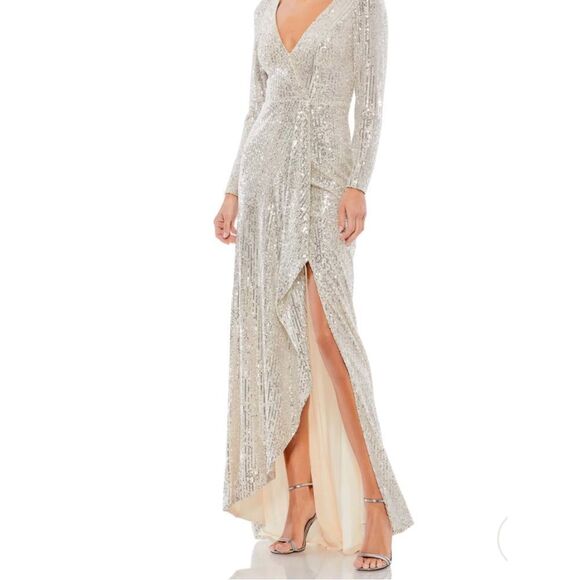 Mac Duggal Sequin Evening Gown size 2 - Picture 3 of 15